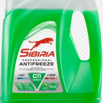 Антифриз Sibiria G11 зеленый 5 кг 